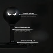 GMMLAIJH Portable Speed Ball for Boxing Training, Elite Anger Bags for Advanced And Aspiring Boxers, Relax And Skill Enhancement, Durable PVC Material with Desktop Design, Black