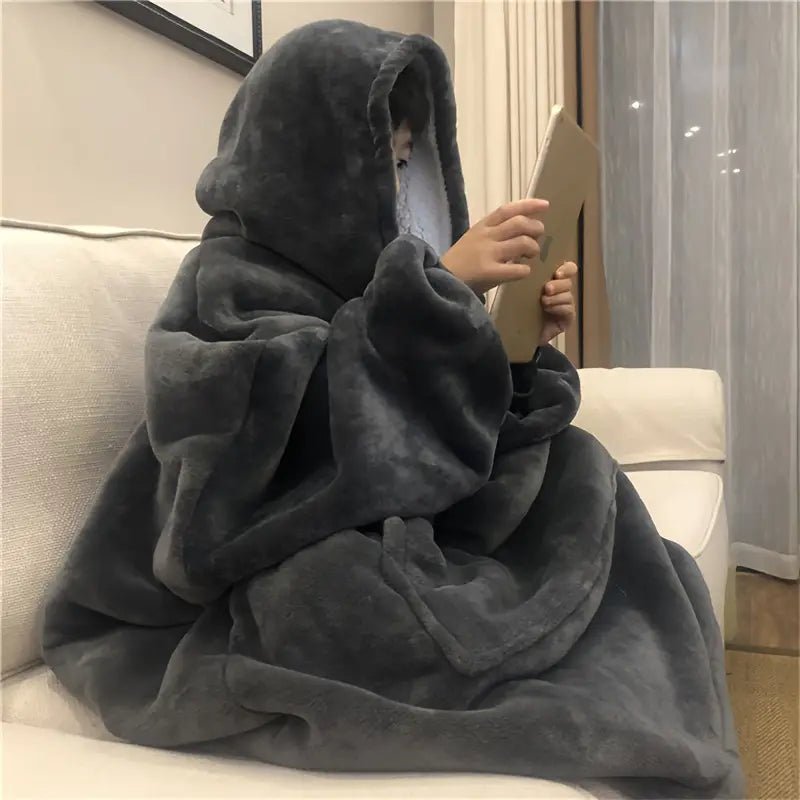 Cozique Wearable Blanket Hoodie - Aries x Rose