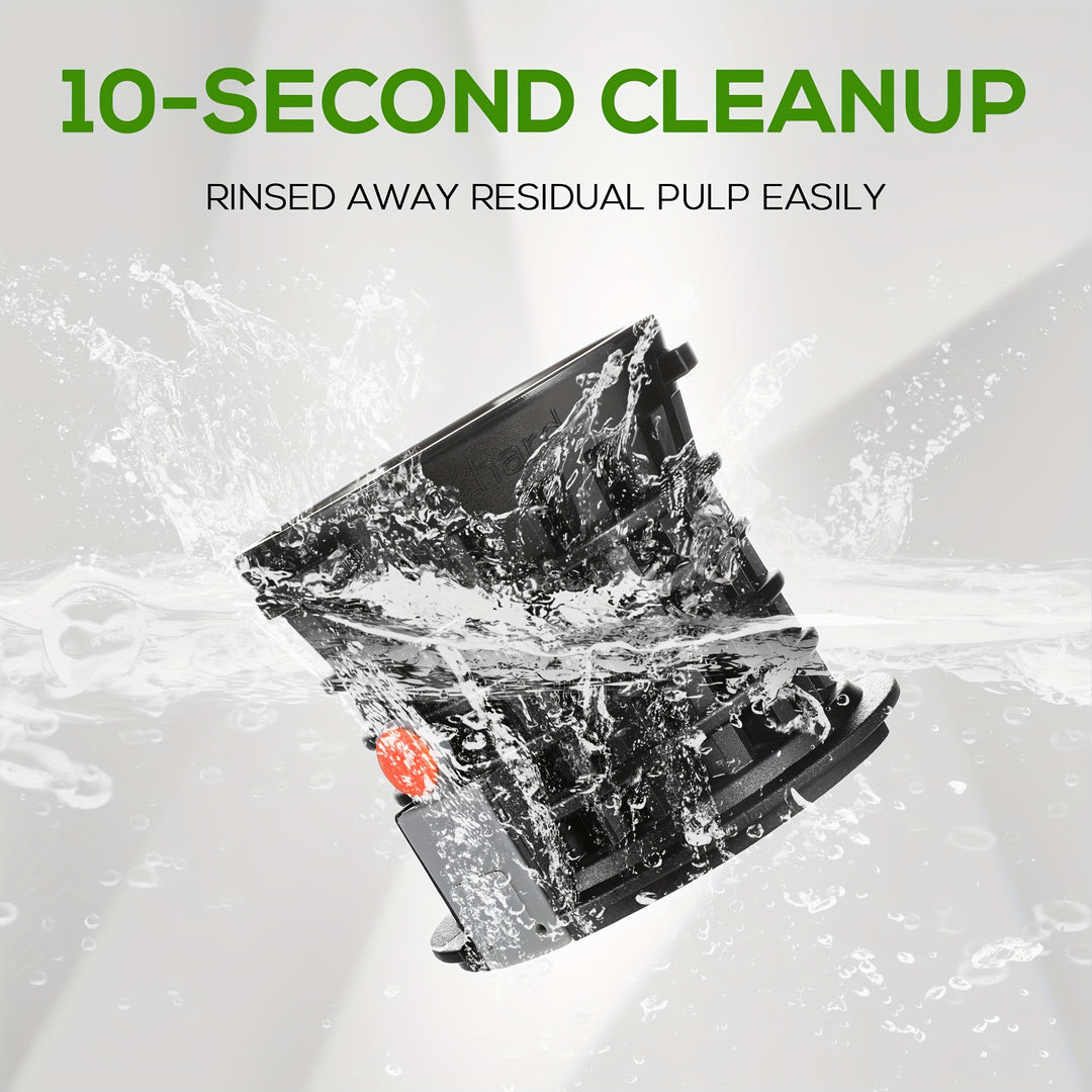 Celiberry Cold Press Juicer - Slow Masticating 55 RPM with 4.1" Large Feed Chute for Whole Fruits & Vegetables, Self-Feeding Quiet Motor, Automatic Pulp Separation, Easy Clean Compact Design for Home Use