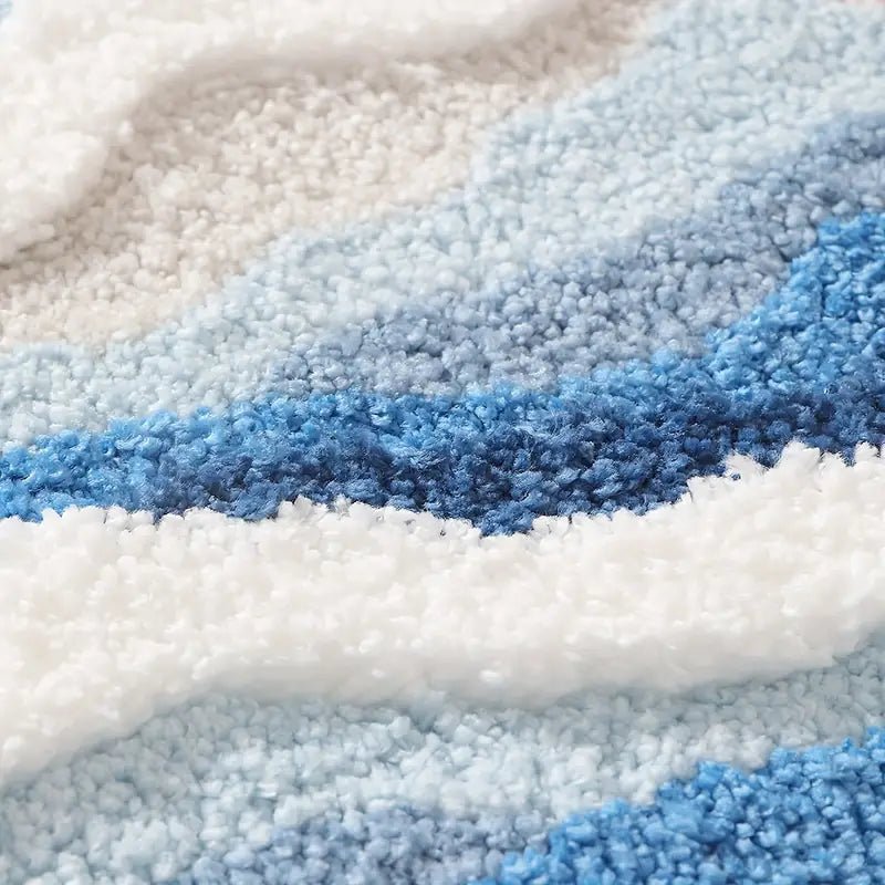 Coastal Wave Rug - Aries x Rose