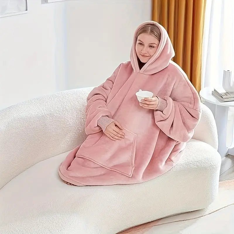 Cozique Wearable Blanket Hoodie - Aries x Rose