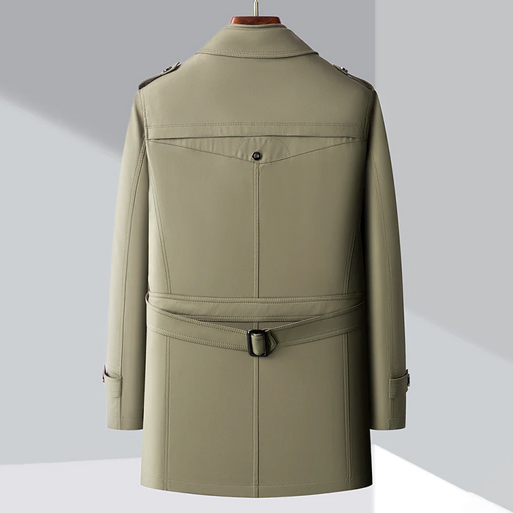 Brayden Men’s British Style Trench Coat