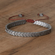 Arvani Hematite Bracelet Set