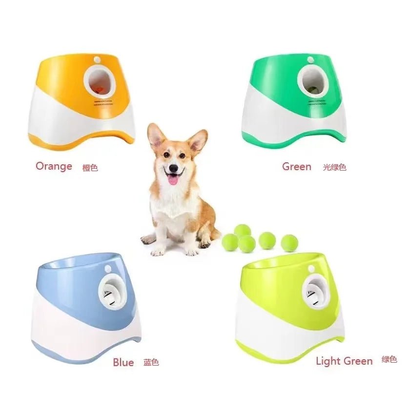 FetchPro Automatic Dog Tennis Ball Launcher - Aries x Rose