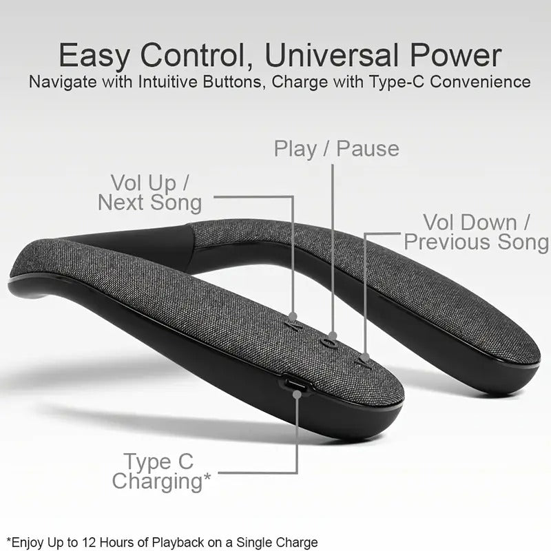 NeckBeat Wireless Wearable Speaker