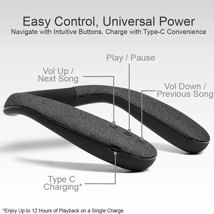 NeckBeat Wireless Wearable Speaker