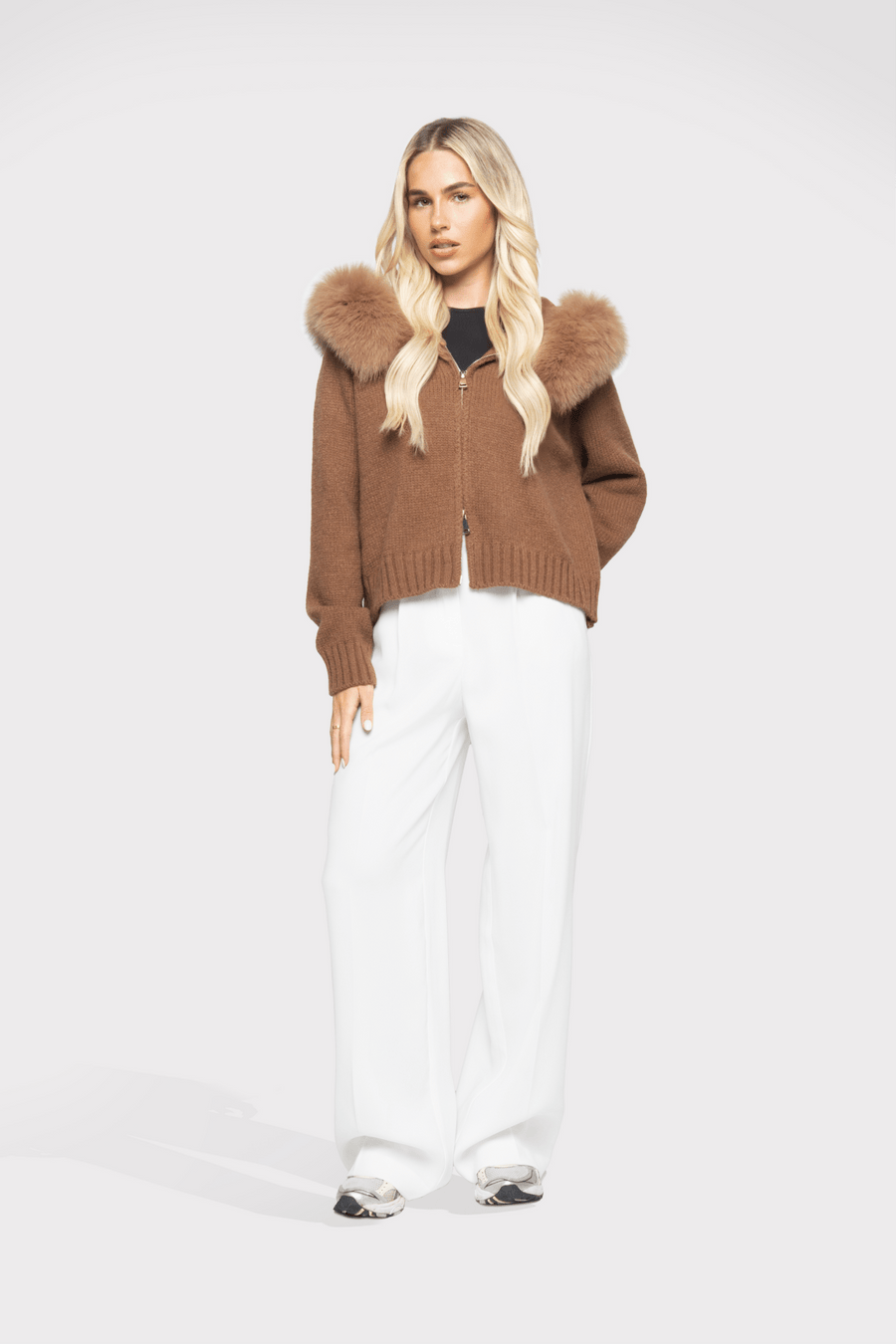 The Jetset Cardi - Aries x Rose