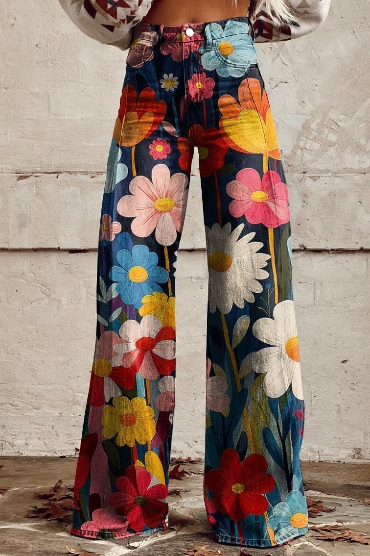Amoura Boho Vintage Pants - Aries x Rose