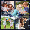 Rechargeable Bubble Machine for Kids | 360° Rotating Bubble Maker Toy
