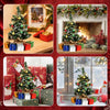Mini Christmas Tree for Dollhouse | 7.8-Inch Artificial Holiday Decoration