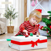 Christmas Wind-Up Jumping Toys | 6-Piece Festive Santa, Snowman & Reindeer Toy Set
