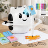 Interactive Drawing Robot for Kids | Educational Art Toy with 150 Cards & 12 Colored Markers