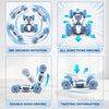 Gesture Sensing RC Stunt Car | 4WD 360° Rotating Remote Control Car with Lights & Music