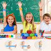 Stretchy Sensory Fidget Slap Bracelets | 6-Pack Flexible Stress Relief Toys