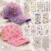 DIY Baseball Cap Decorating Kit | Creative Gem Sticker Craft Set