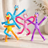 Pop Tube Giraffe Sensory Fidget Toys | 4-Pack Stretchy Giraffe Travel Toys for Kids