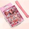 Baby Girl Hair Clips & Bow Ties | 18-Piece Cute Hair Accessories Set