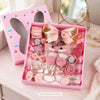 Baby Girl Hair Clips & Bow Ties | 18-Piece Cute Hair Accessories Set