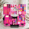 Kids Washable Makeup Set | 52-Piece Princess Pretend Play Beauty Kit