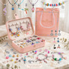 DIY Charm Bracelet Making Kit | 120-Piece Jewelry Craft Set