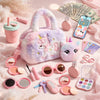 Unicorn Purse & Pretend Makeup Set for Girls