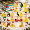 Christmas Rubber Duck Bath Toys | 24-Piece Festive Duckies Gift Set for Kids