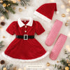 Baby Girls Christmas Elf Costume | Santa's Little Helper Outfit 🎄🎀