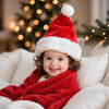 Kids Velvet Santa Hat | Cute Christmas Holiday Hat 🎅🎄