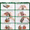 Christmas Advent Calendar Gift Boxes | 24-Piece DIY Mini Train Countdown Gift Box Set