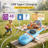 Kids Rechargeable Walkie Talkies | 3-Pack Long Range Two-Way Radios for Outdoor Adventures