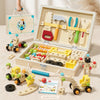 Kids Wooden Tool Set | Montessori Construction & Pretend Play Toy for Ages 3–5