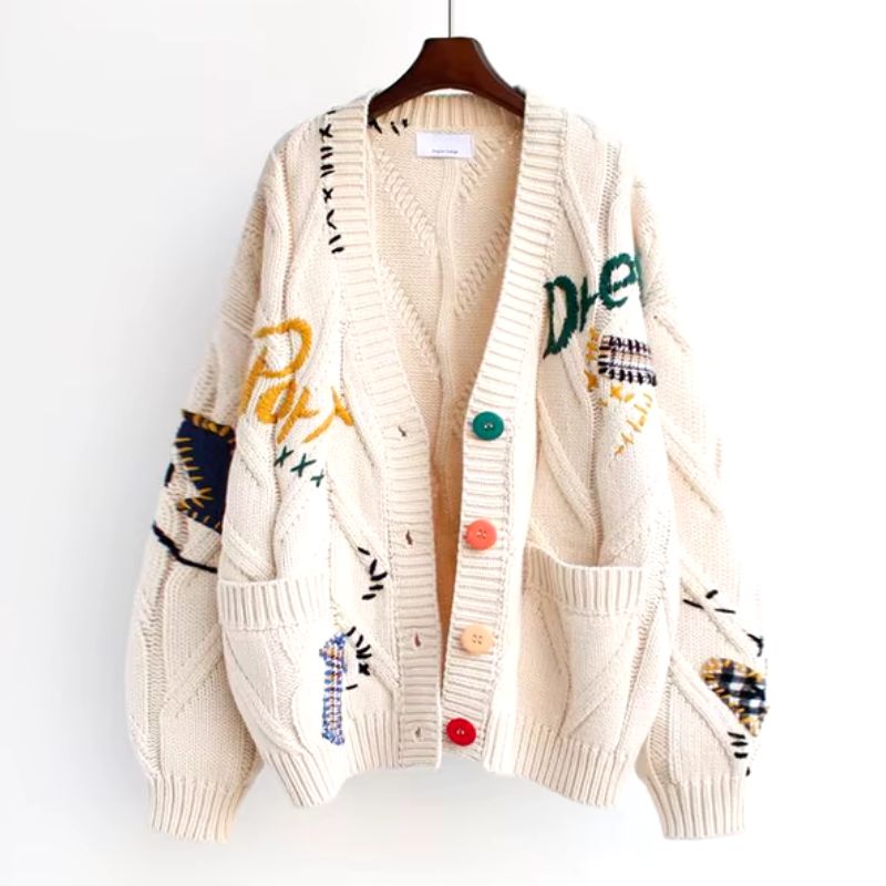 Patcha Knit Cardigan - Aries x Rose