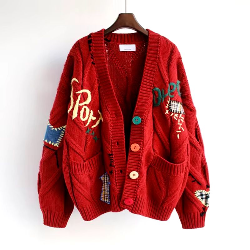 Patcha Knit Cardigan - Aries x Rose