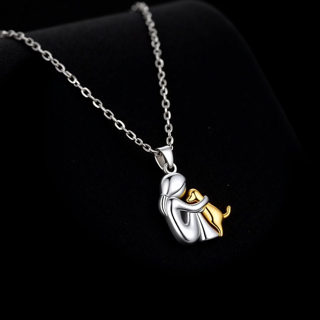Veyra Faithful Dog Pendant - Aries x Rose