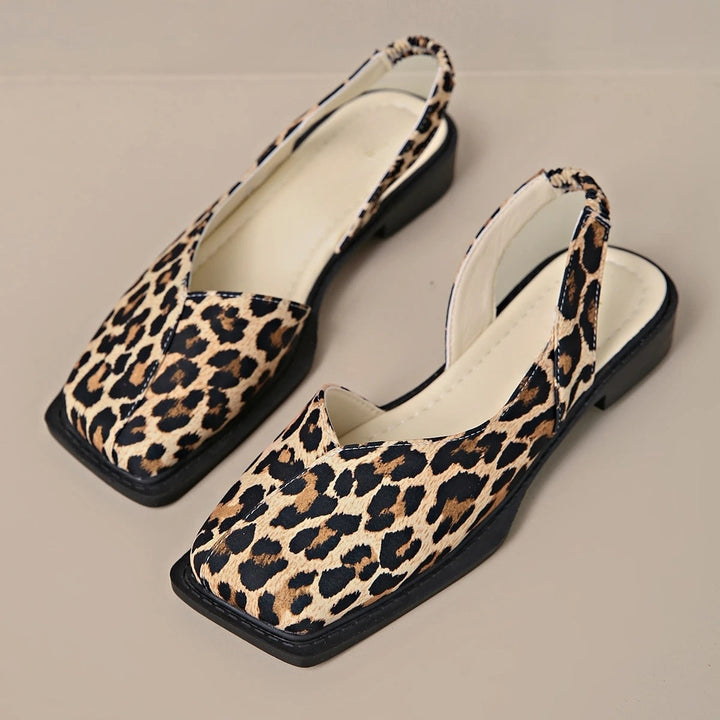 Mirabelle Square Toe Slip-Ons