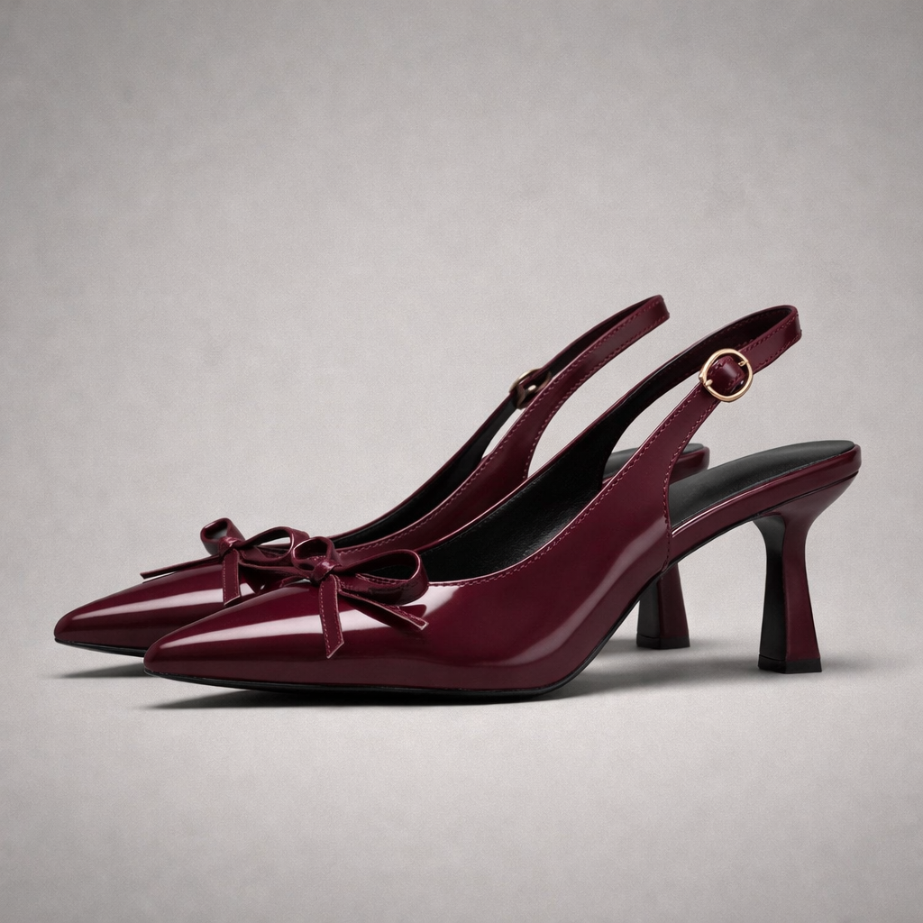 Celestine Bow Slingbacks