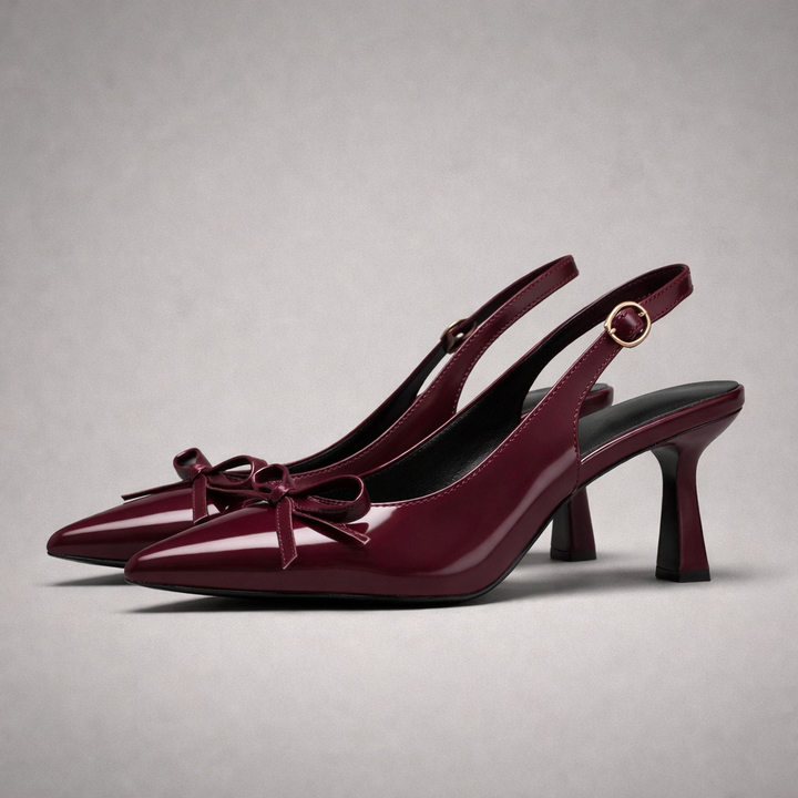 Celestine Bow Slingbacks