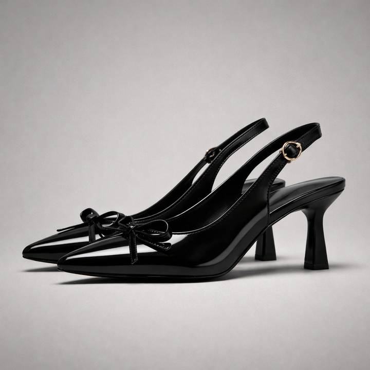 Celestine Bow Slingbacks