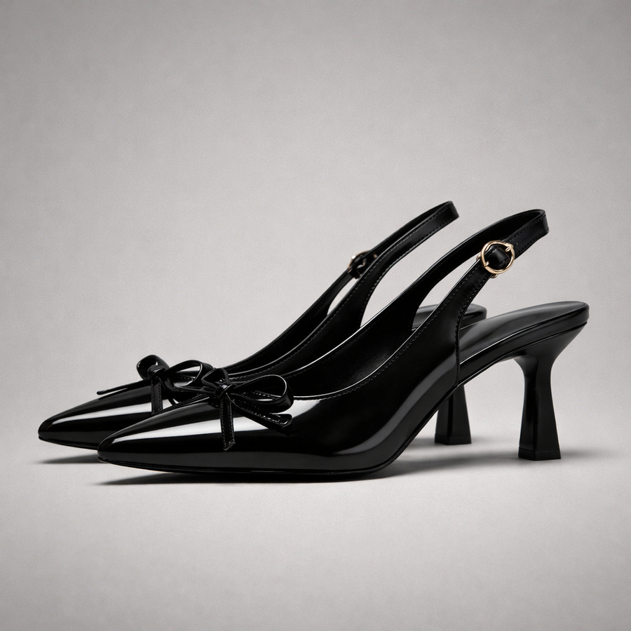 Celestine Bow Slingbacks