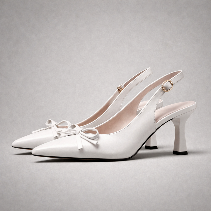 Celestine Bow Slingbacks