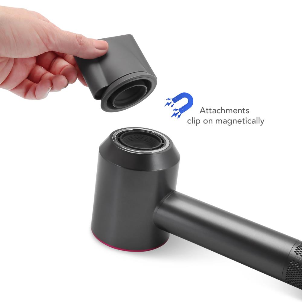 Full Vortaire hair dryer set with attachments and gift-ready box

